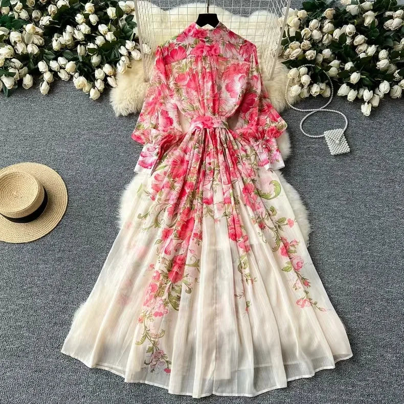 Lucy | Vestido de Verano Floral Bohemio