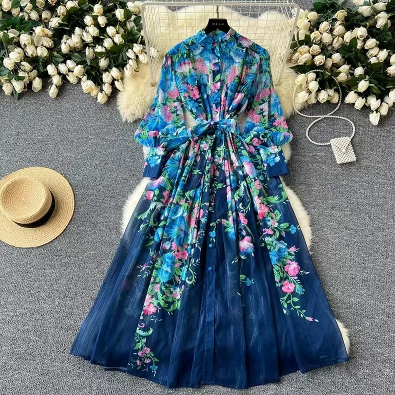 Lucy | Vestido de Verano Floral Boho