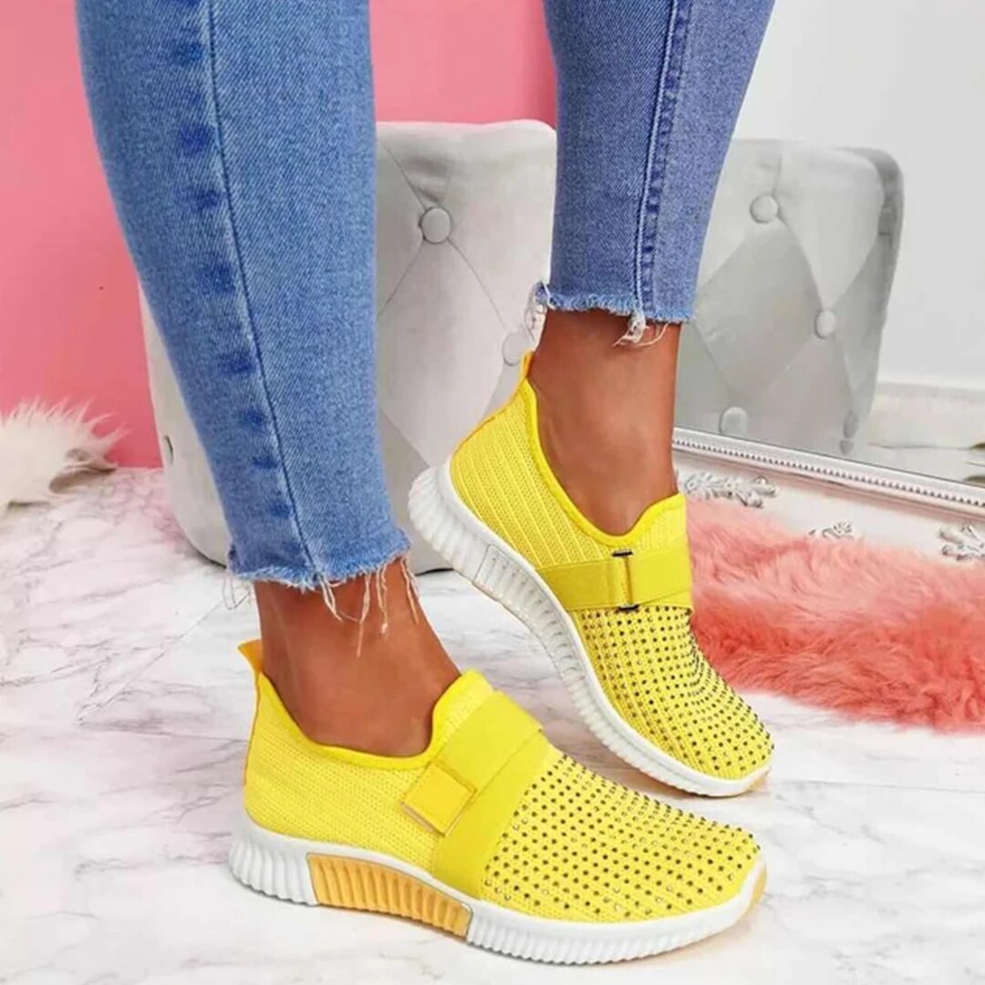 Vortex - Zapatos transpirables con velcro y suela amortiguada