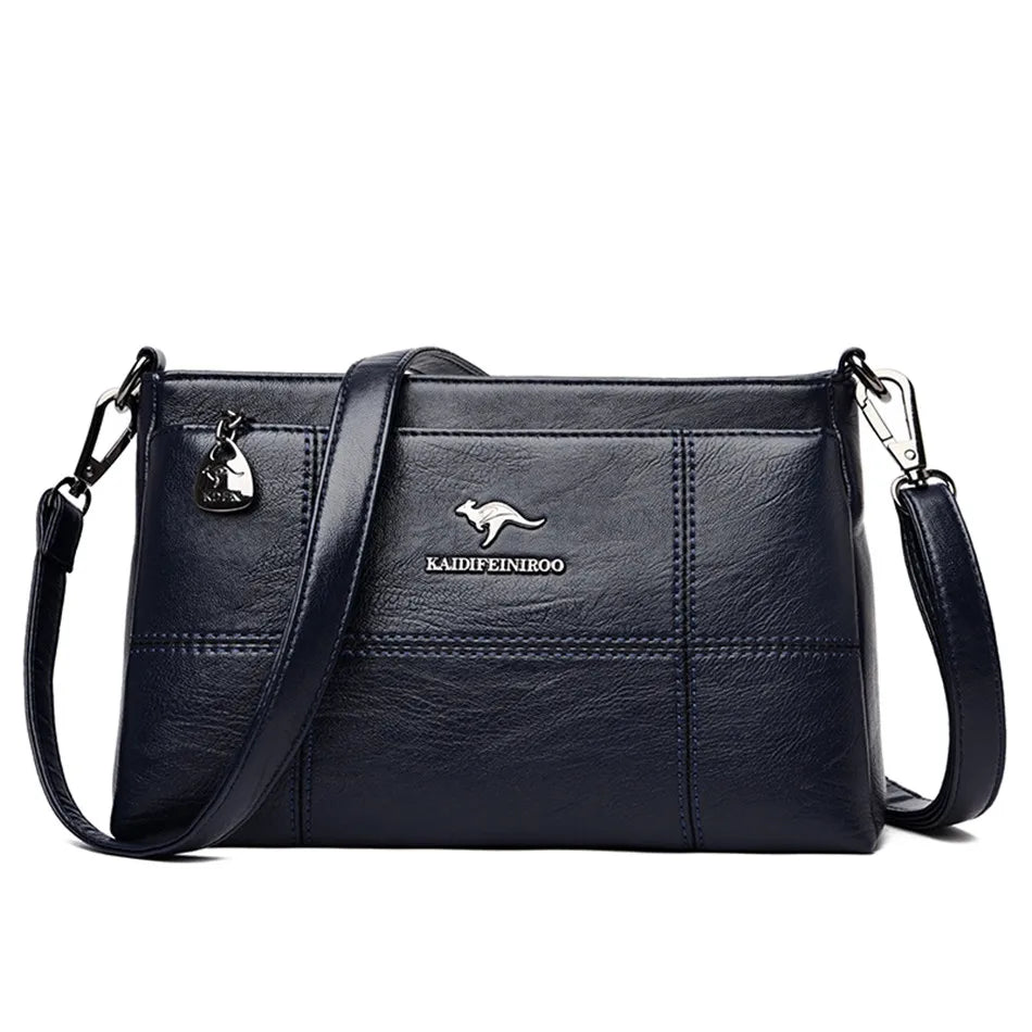 Bolso de Hombro Palmera con Compartimentos