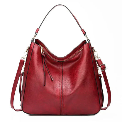 Gudborg | Bolsa Elegante y Espaciosa para el Día a Día en Negro Clásico
