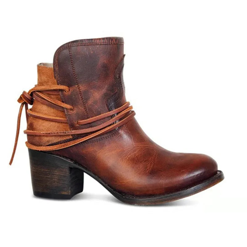 Botas de Estilo Western Retro