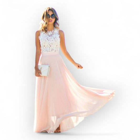 Vezza - Vestido de Verano Elegante de Encaje