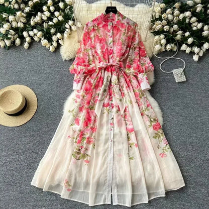 Lucy | Vestido de Verano Floral Bohemio