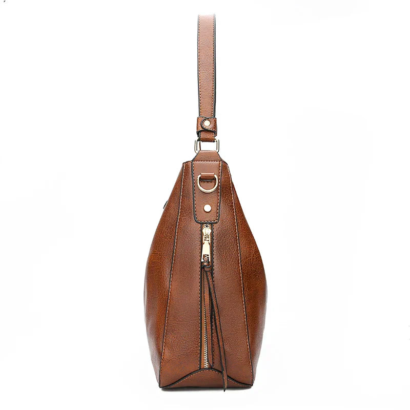 Gudborg | Bolsa Elegante y Espaciosa para el Día a Día en Negro Clásico