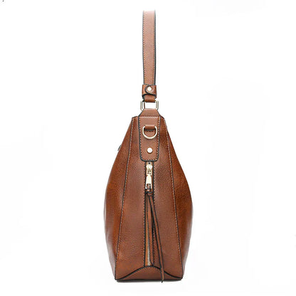 Gudborg | Bolsa Elegante y Espaciosa para el Día a Día en Negro Clásico