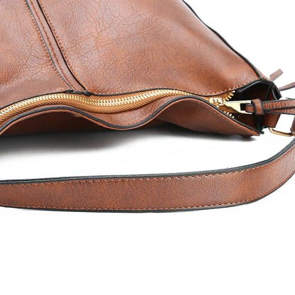 Gudborg | Bolsa Elegante y Espaciosa para el Día a Día en Negro Clásico