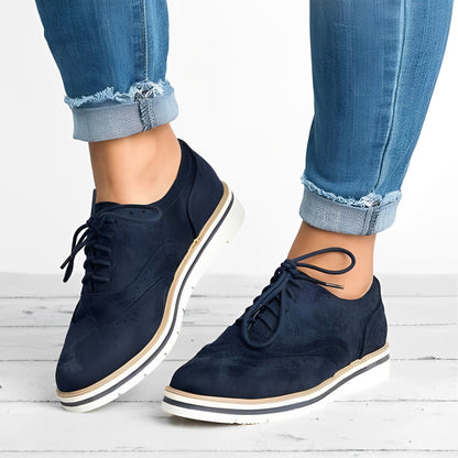 Sloane - Zapatos Oxford con Cordones y Recortes