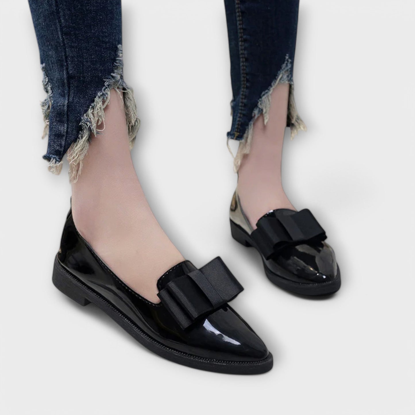 Heidi - Mocasines elegantes con lazo