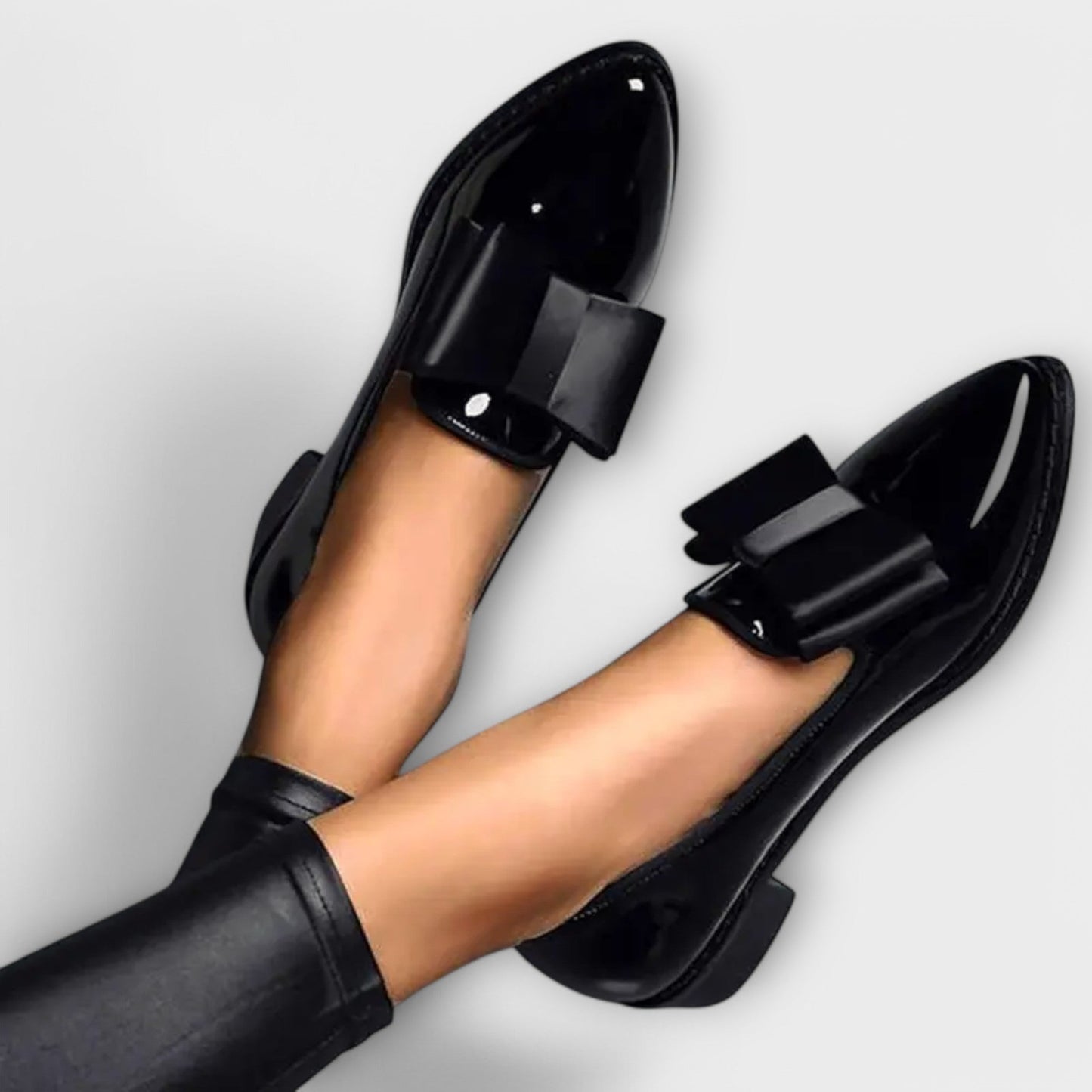 Heidi - Mocasines elegantes con lazo