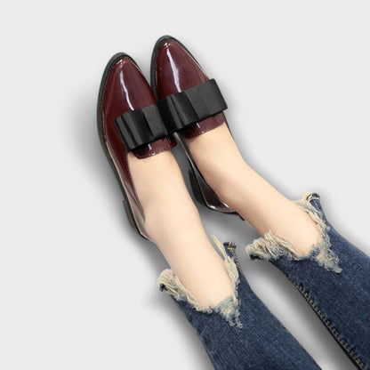 Heidi - Mocasines elegantes con lazo