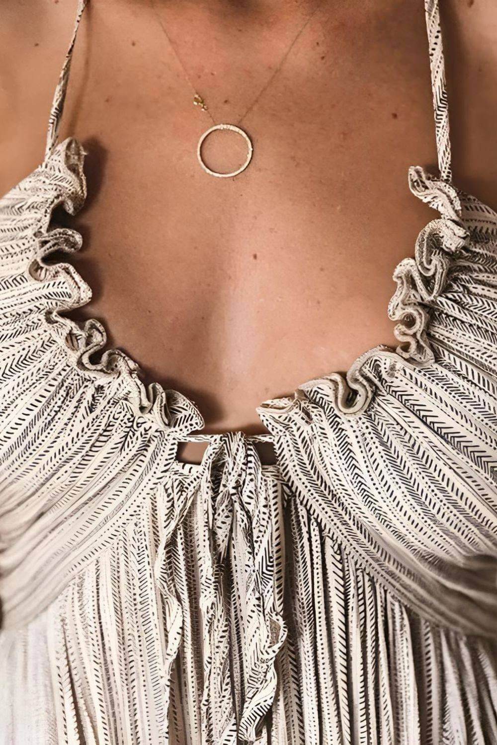 Lanie - Vestido Maxi Plisado Chic