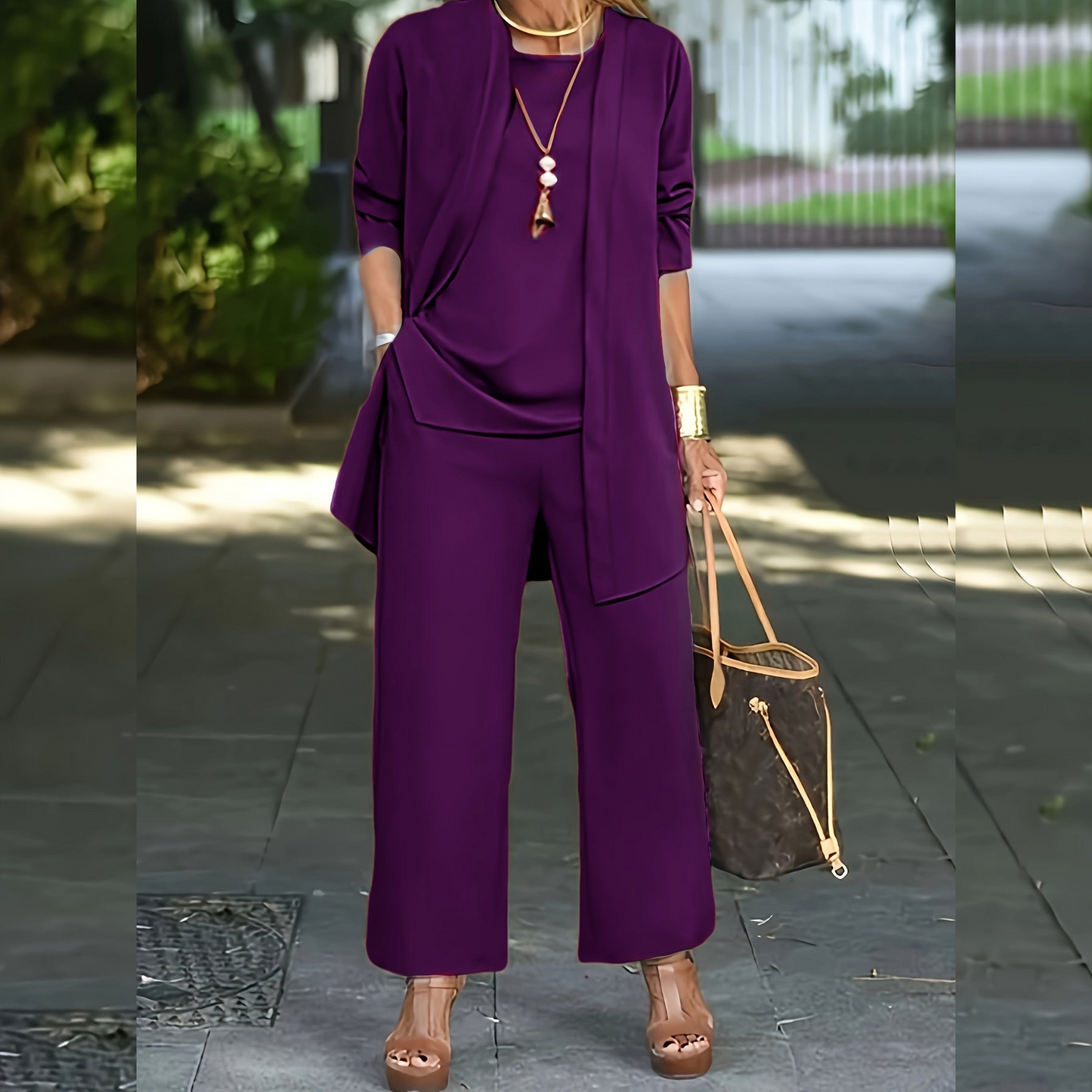 MELISSA – ELEGANCIA MODERNA SET DE TRES PIEZAS