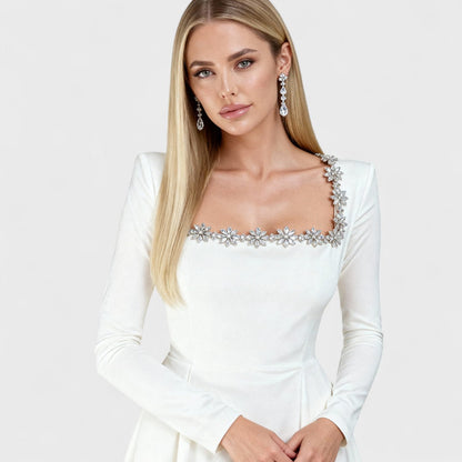 Vestido de Noche Brillante - Elegancia Atemporal