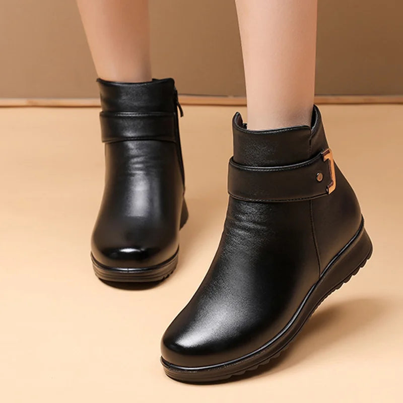 Botas de Cuero Cómodas y Soportivas