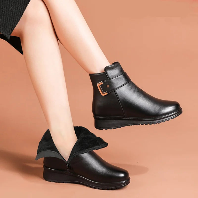 Botas de Cuero Cómodas y Soportivas