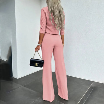 Nora – Conjunto Elegante de Dos Piezas