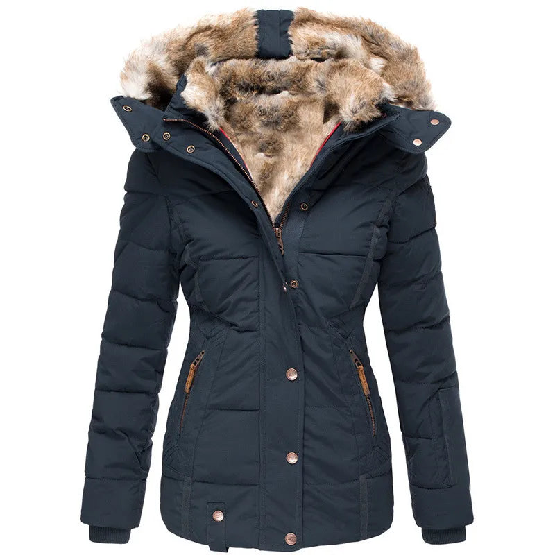 Grace - Chaqueta de piel cálida y cómoda para invierno