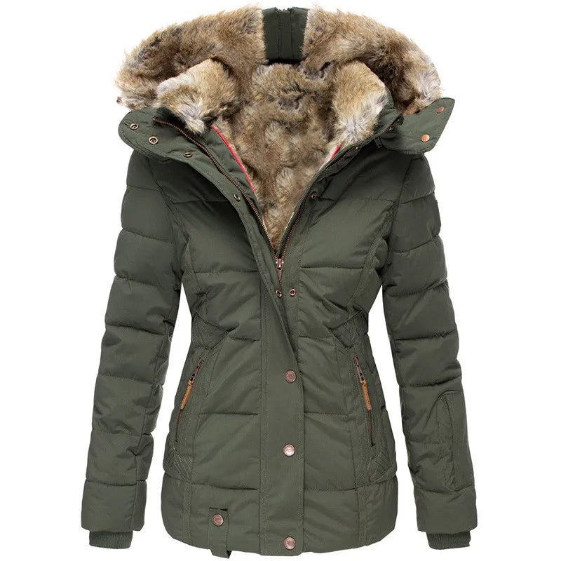 Grace - Chaqueta de piel cálida y cómoda para invierno
