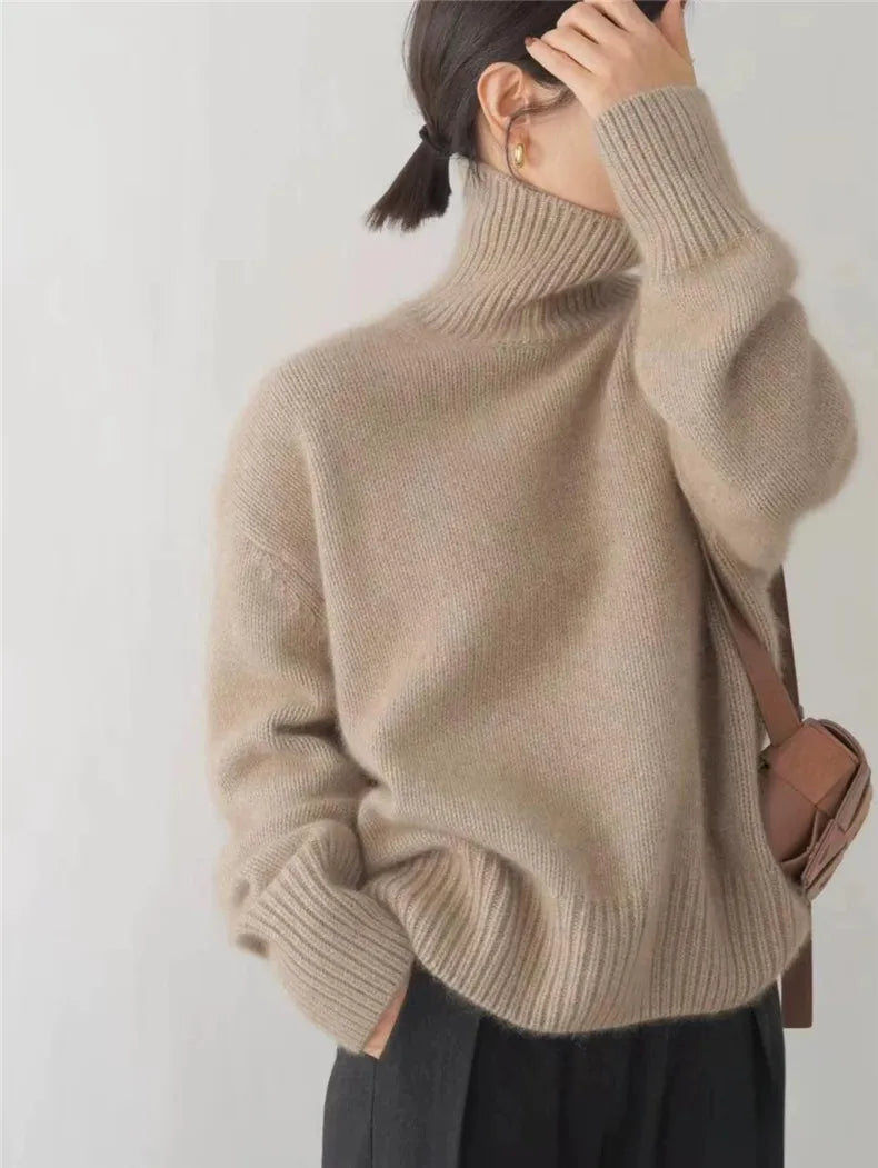 Mia - Suéter con Cuello Alto