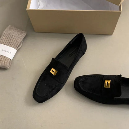 Malou® | Zapatos Británicos Hechos de Ante Ligero