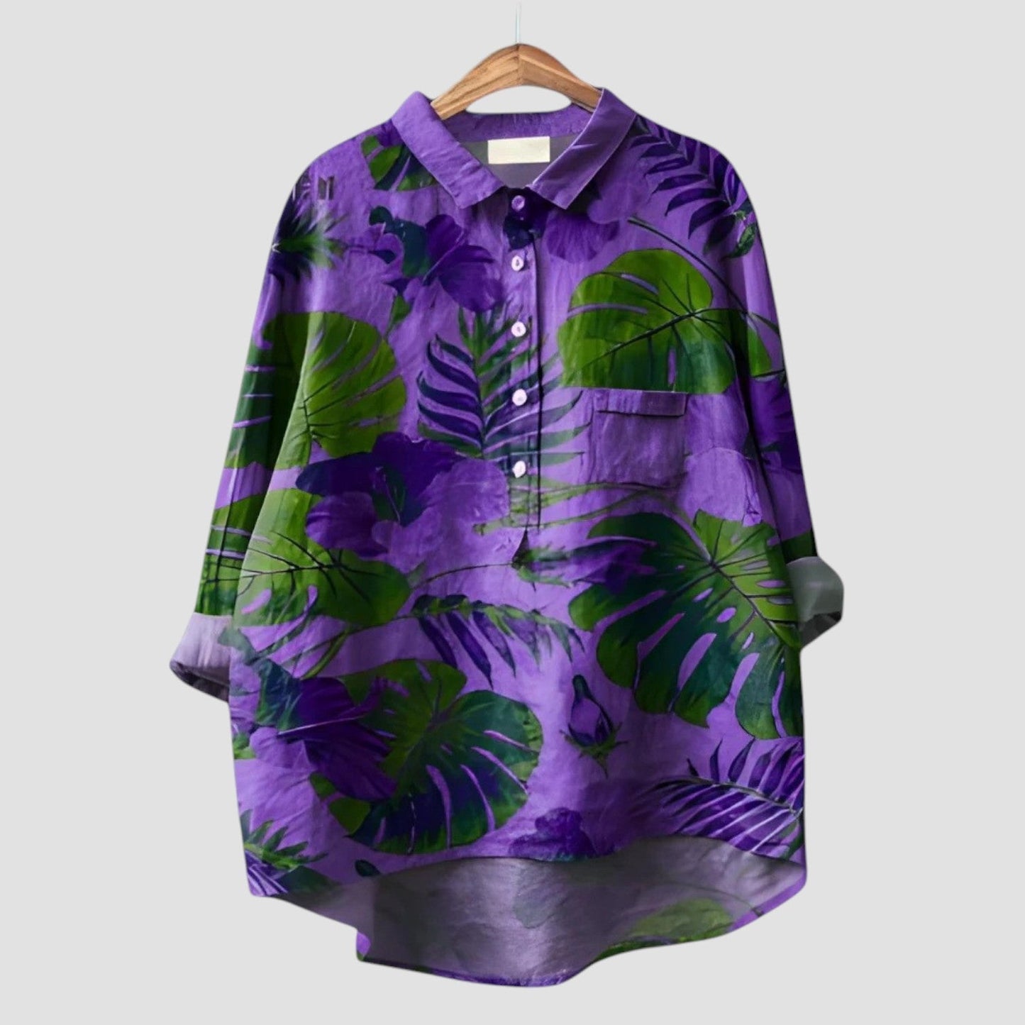 Zarela™ | 2025 – Blusa Brisa de Jungla