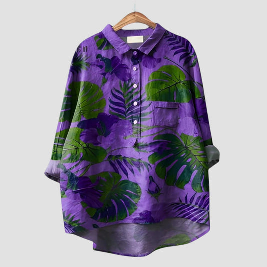 Zarela™ | 2025 – Blusa Brisa de Jungla