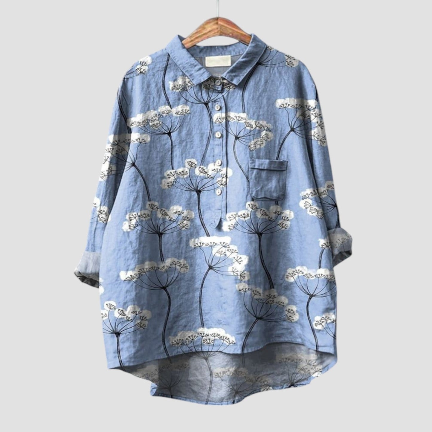 Selvaya™ | 2025 – Blusa Sky Bloom