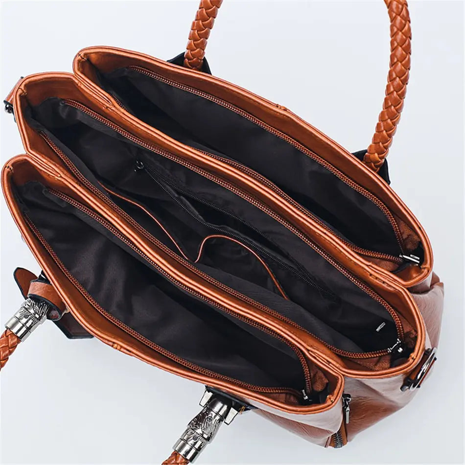 Jarnfrid | Bolso elegante con asa trenzada