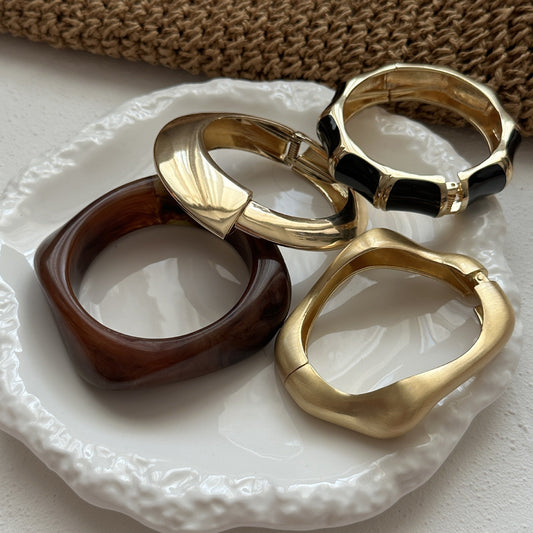 Ensley | Pulsera de Lujo Irregular