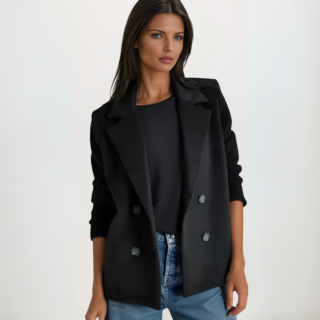 Helen™ | Abrigo Blazer de Punto