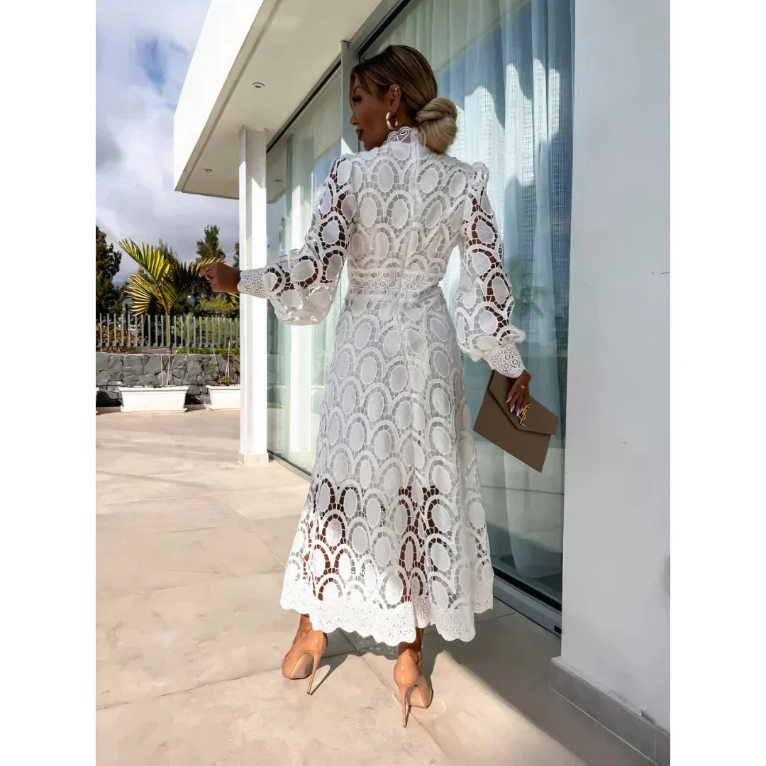 ROSHEL - VESTIDO DE ENCANTO ELEGANTE