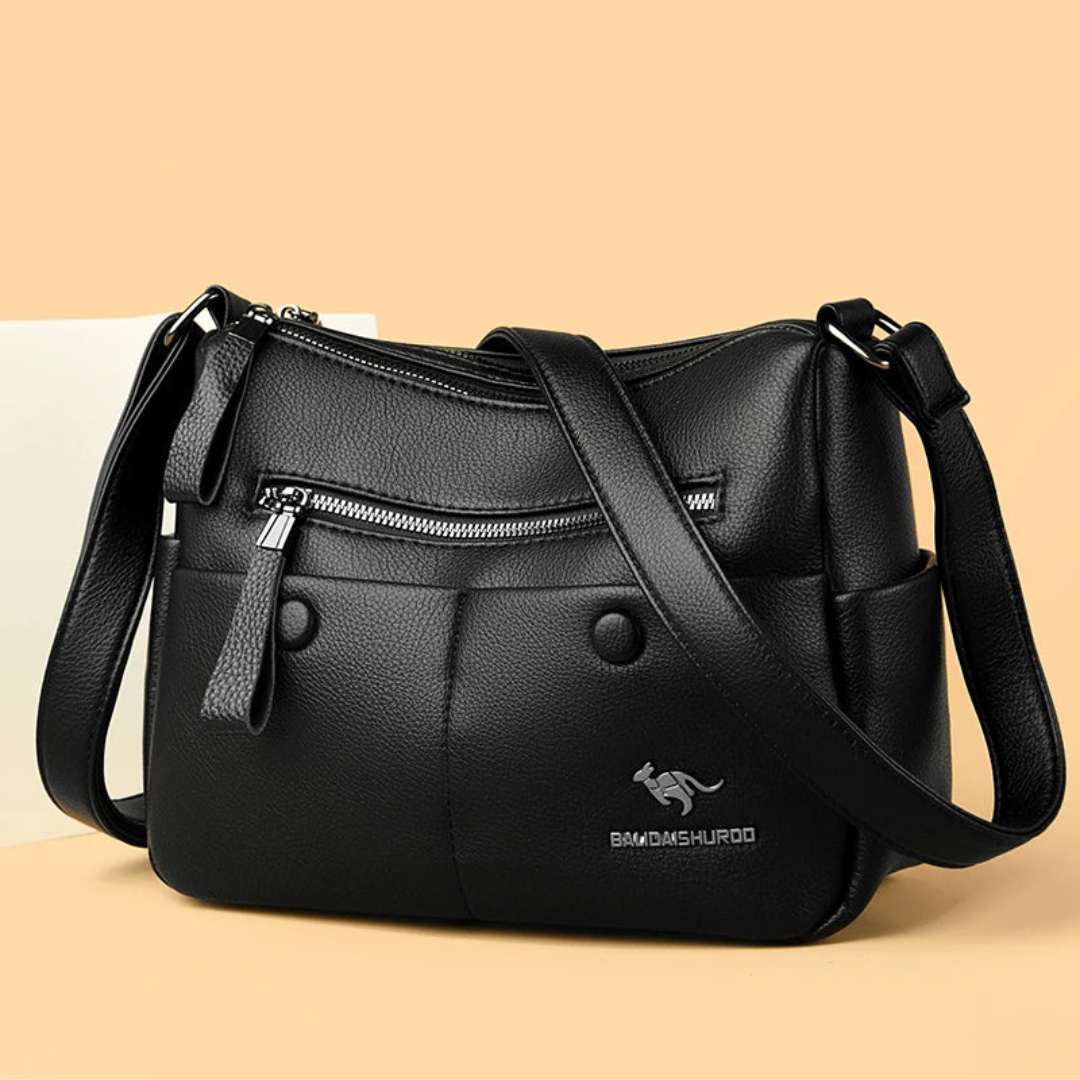 Bolso de Cuero Genuino Corvella