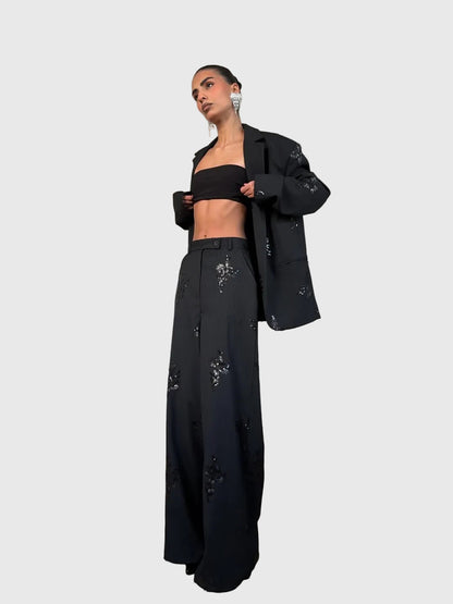 Valentina | Conjunto de Blazer con Lentejuelas