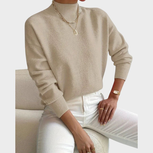 Marcha | Suéter Elegante de Cuello Alto