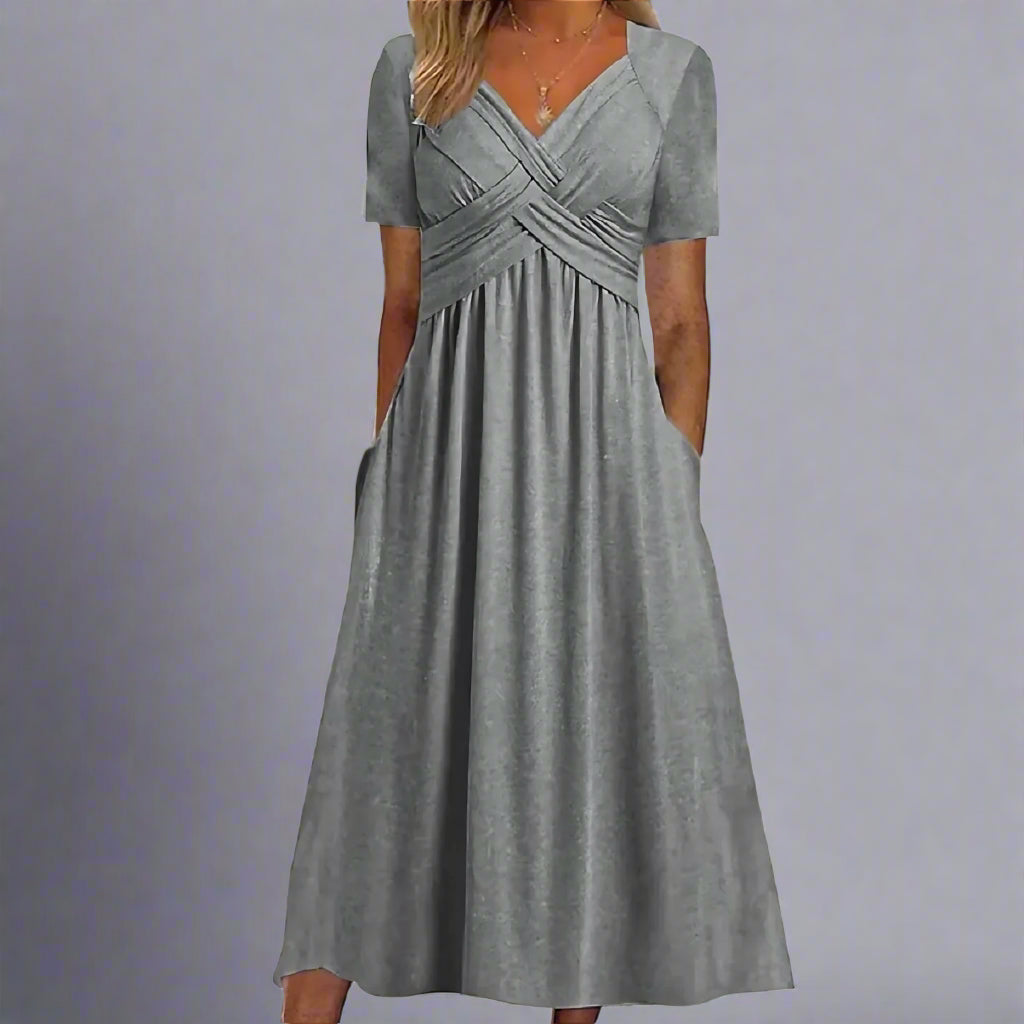 Elsbeth | Vestido Midi Ajustado para Ocasiones Elegantes