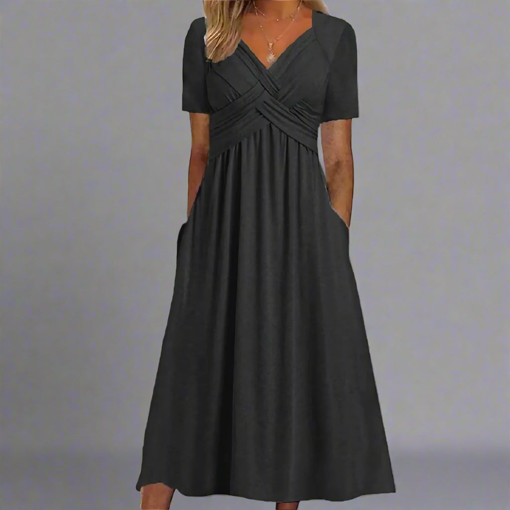 Elsbeth | Vestido Midi Ajustado para Ocasiones Elegantes