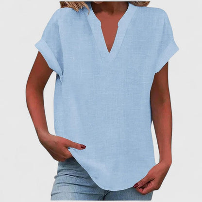 Xavinah | Blusa V-Cuello Cómoda