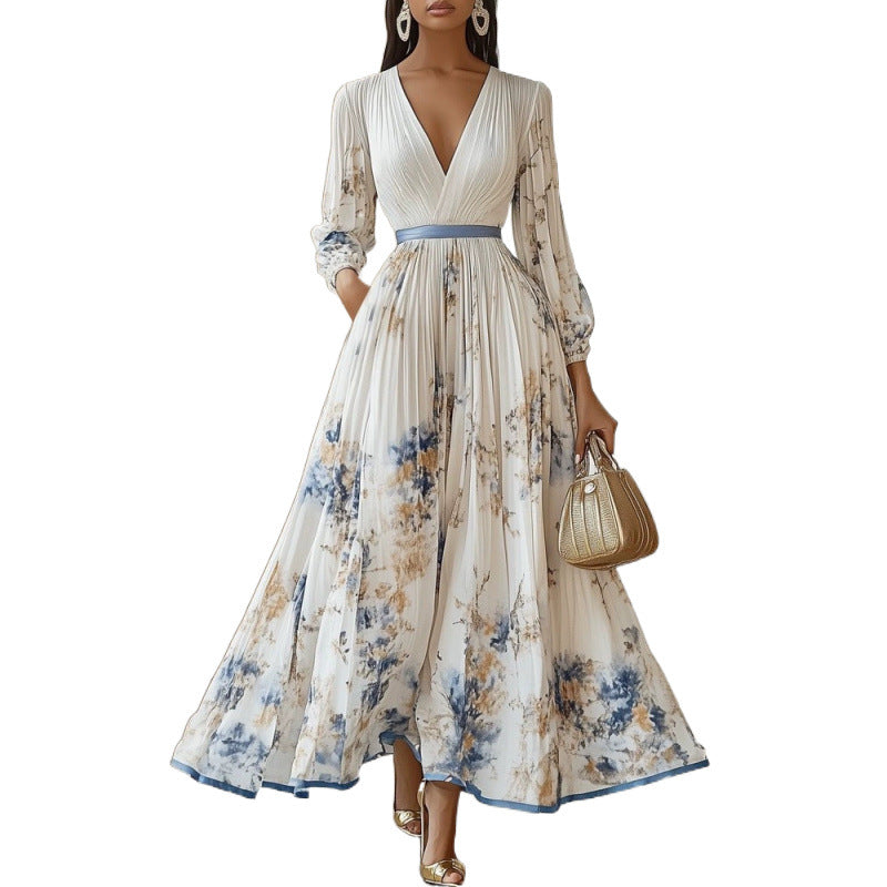 Charmaine | Vestido Elegante con Pliegues