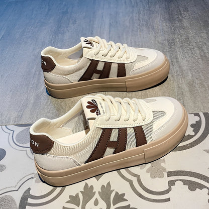 Denny - Zapatos de moda con cordones para mujeres