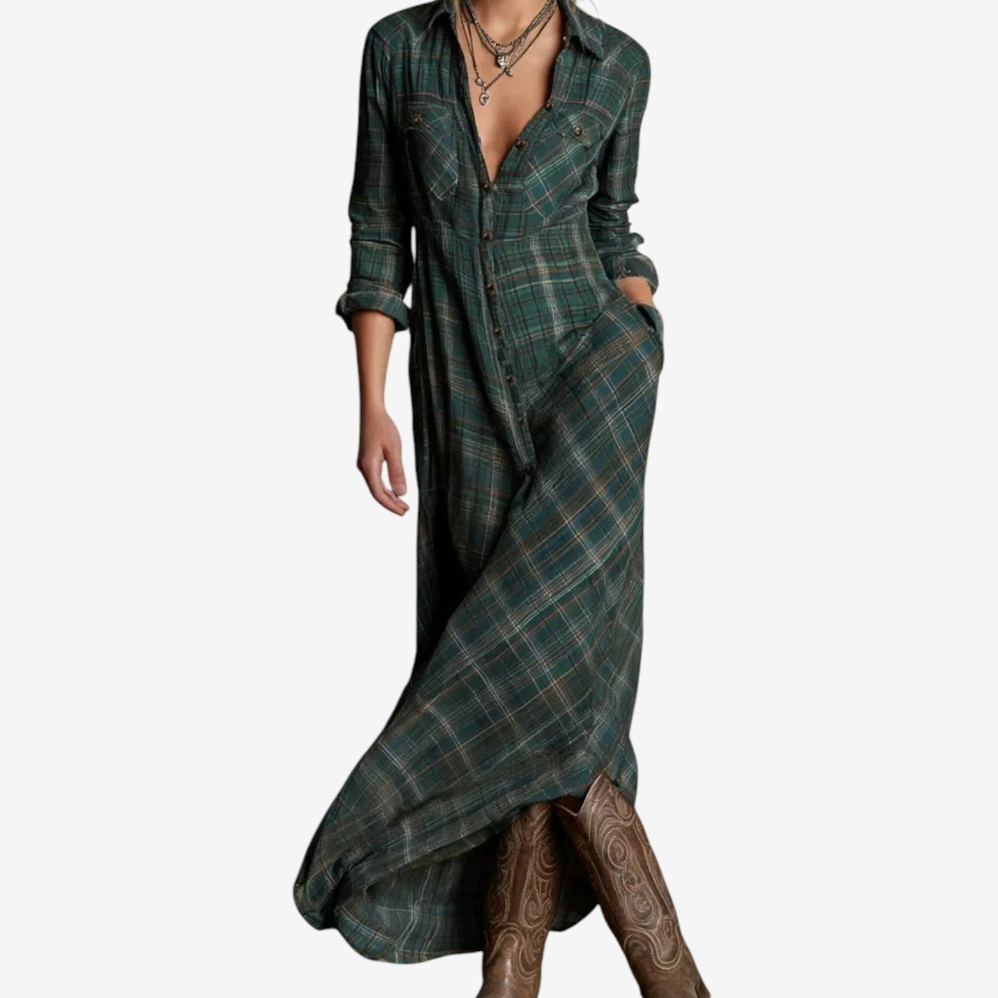 Cécile - Camisa Maxi Atemporal