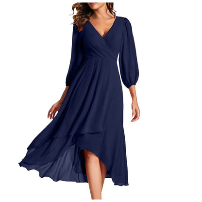 Linda – Vestido Elegante con Escote en V
