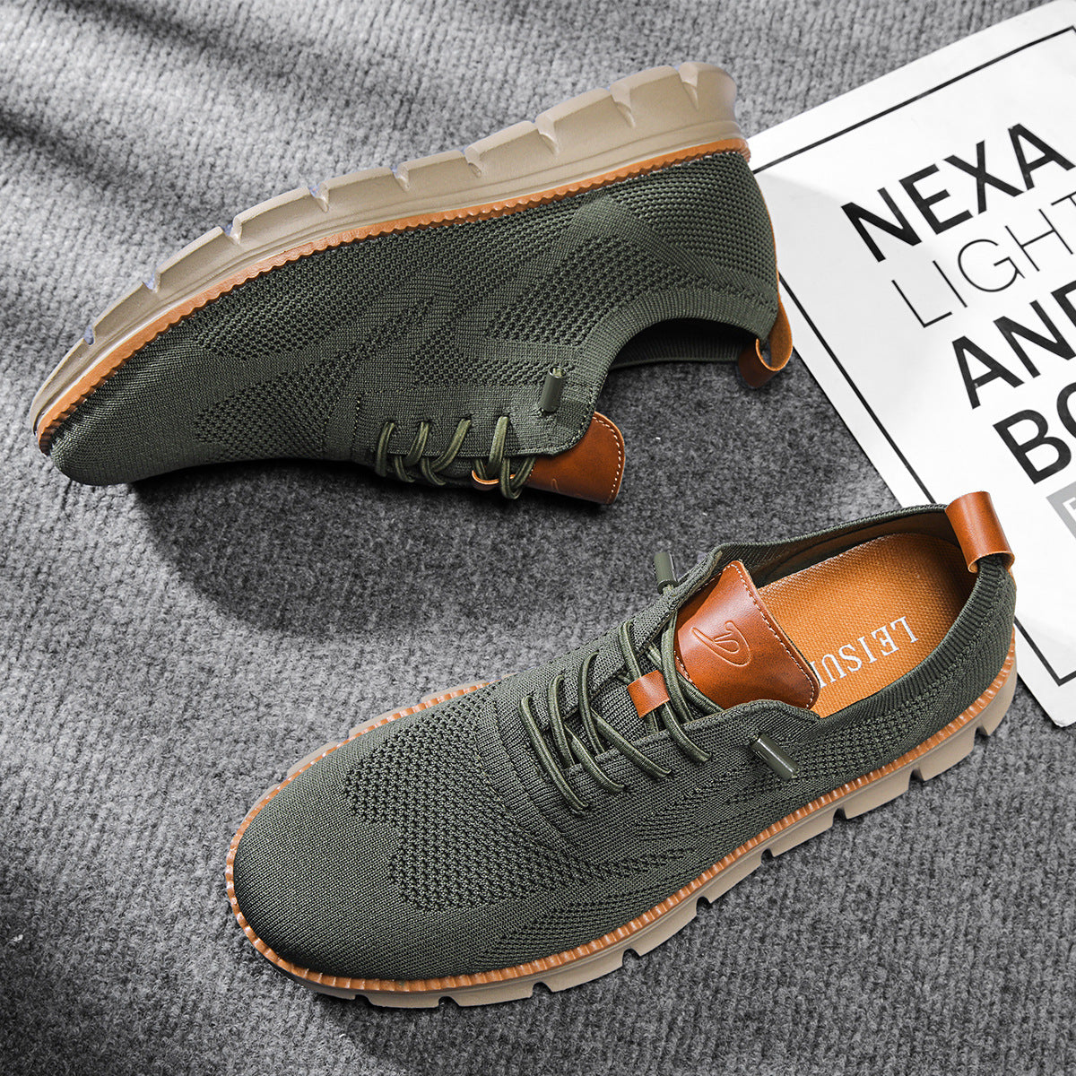 Dos - Zapatos Ergonómicos Confortables para Hombres