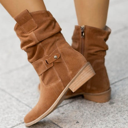 Botas de Ante Suave al Tacto