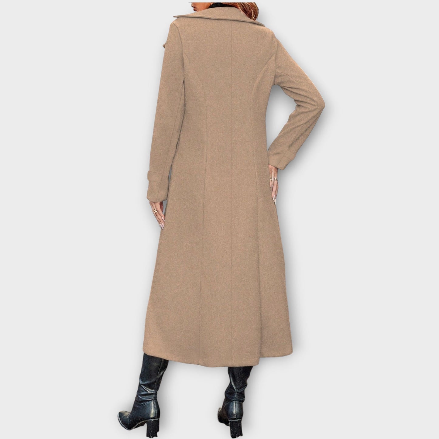 Abrigo de Invierno Elegante Longline