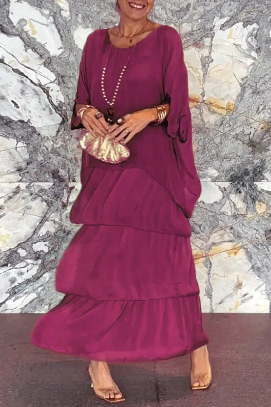 Vestido Cobertura Nora - Escarlata