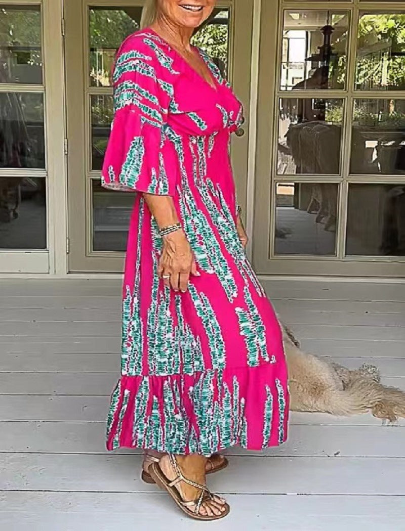 MAELIE – VESTIDO DE VERANO CON ESTAMPADO TIE-DYE