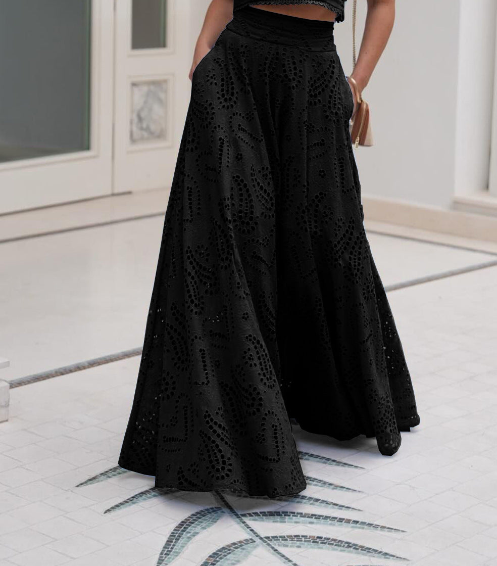 Linda | Vestido de Ojal Flowy para Mujeres