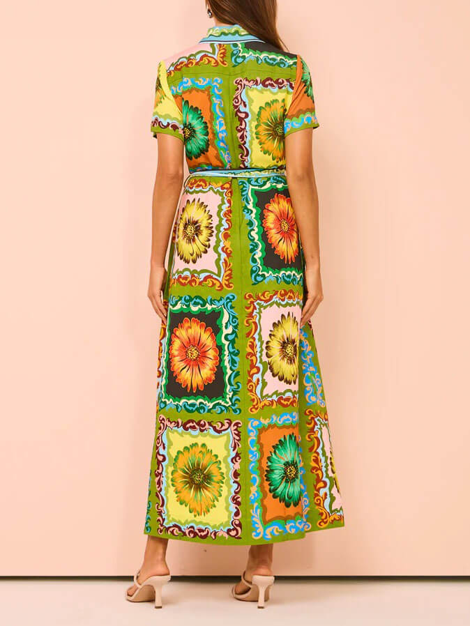 El Vestido Camisa Vintage Bloom