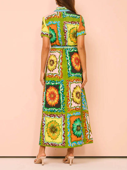 El Vestido Camisa Vintage Bloom
